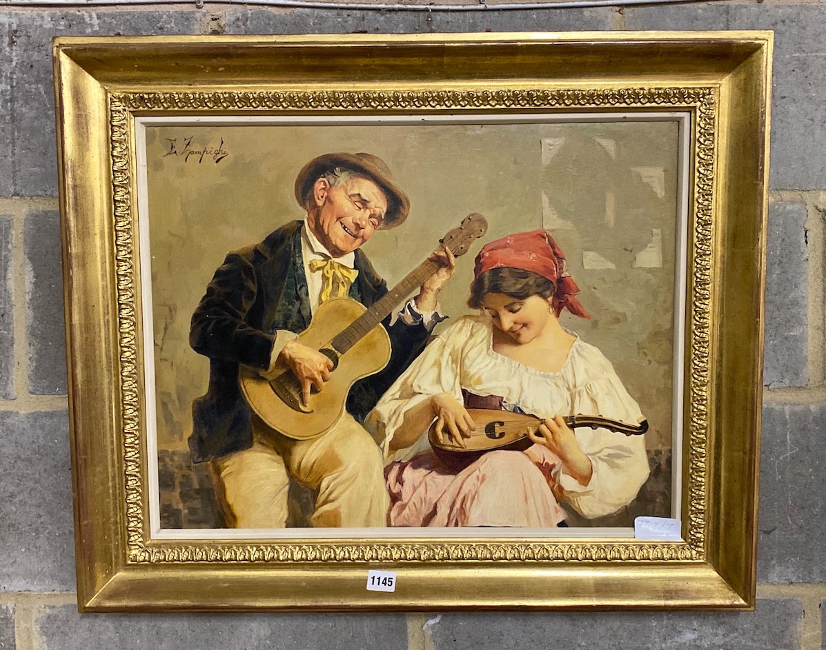N Kurghzova - Duet, 45 x 58cm